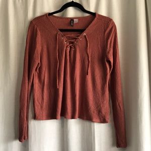 Rust Orange H&M Knit